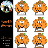 Pumpkin Writers Clip Art
