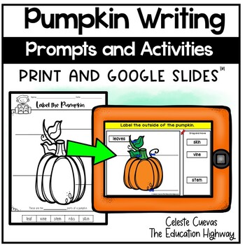 Preview of Pumpkin Activities with Writing Prompts