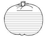 Pumpkin Writing Template