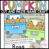 Pumpkin name craft | Pumpkin in Truck craft | Halloween ac