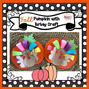 Preview of Pumpkin with Turkey Craft