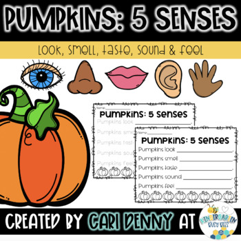 Preview of Pumpkins: 5 Senses | Fall Writing Pages