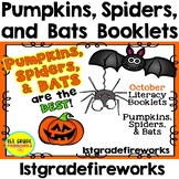 Pumpkins, Bats, & Spiders Are the BEST.. Literacy Booklets