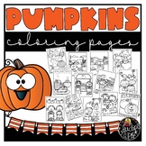 Pumpkins Coloring Book {Educlips Resources}