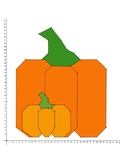 Pumpkins!  Coordinate Graph, Quadrant 1,