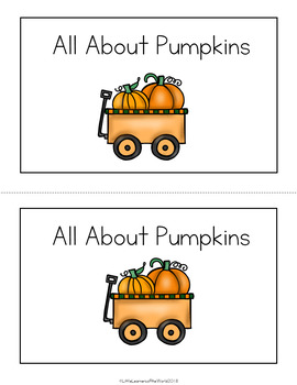 Preview of Pumpkins Emergent Reader