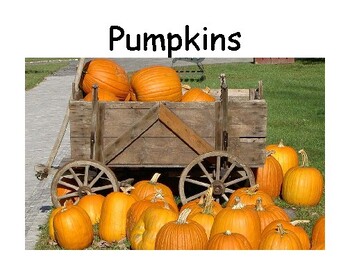 Preview of Pumpkins – Halloween theme early reader