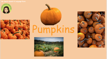 Preview of Pumpkins-Informative Lesson