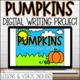 Digital Pumpkins Google Slides Informative Writing Prompt 
