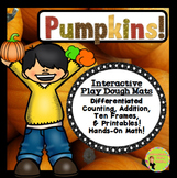 Play Dough Mats & Printables: Pumpkins