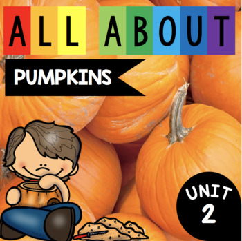 Preview of Pumpkins - Kindergarten Fall Autumn Language Arts Pumpkin Science - Math Reading