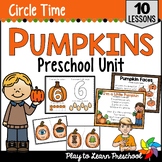 Pumpkins Unit | Lesson Plans - Activities for Preschool Pre-K