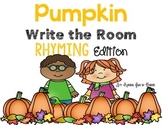 Pumpkins Write the Room - Rhyming Edition