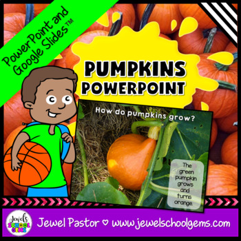 Preview of Pumpkins and Fall Science Activities | PowerPoint with Google Slides 