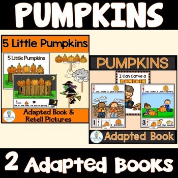 Preview of Pumpkins and Halloween Adapted Books