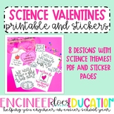 Pun Science Valentines For Middle and High School: Sticker