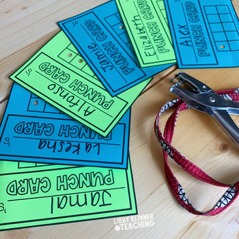 Punch Cards {FREEBIE}  Behavior punch cards, Punch cards