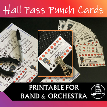 Preview of Punch Card Passes: Band & Orchestra