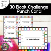 Punch Card for 30 Book Challenge
