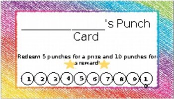 Preview of Punch Cards