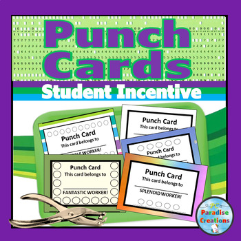 Preview of Punch Cards Incentive