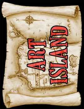 Preview of Art Island Title Poster (Pirate/Nautical theme)