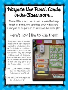 A Better Way to Use Punch Cards in the Classroom