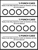 Punch Cards for Rewards