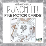 Punch It! Seasonal Fine Motor Cards