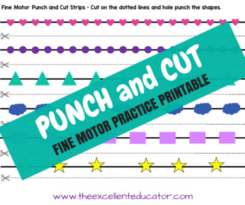 Shape Hole Punch Strips