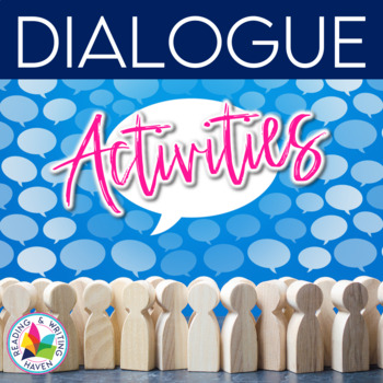 Preview of Dialogue Activities: Scaffolded Rules, Speech Tags, and Punctuation Practice