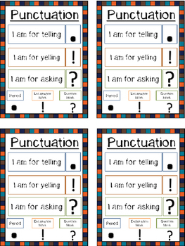 Punctuation Anchor Chart by The Laminating Co-Teacher | TpT