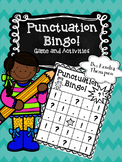 Punctuation Bingo and Activities: Types of Sentences