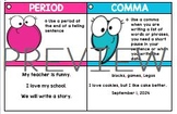 Punctuation Cards - Quick Reference