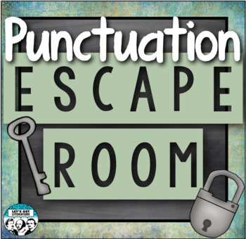 Preview of Punctuation Review Escape Room