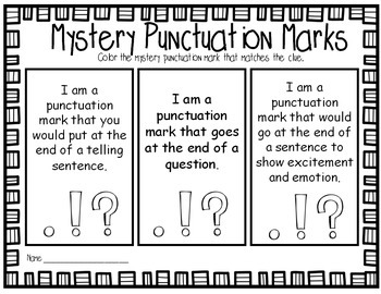 Fun with Punctuation Marks