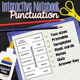 Punctuation Interactive Notebook: Activities for Middle an