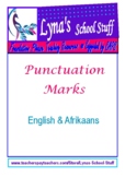 Punctuation / Leesteken Poster