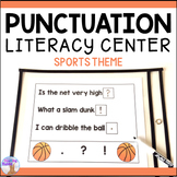 Punctuation Literacy Center Activity (Sports)