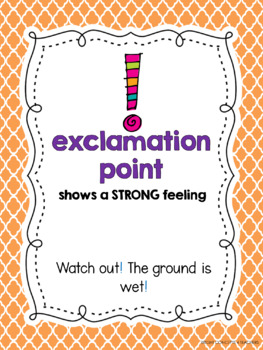 Punctuation Marks Posters by Bright Concepts 4 Teachers | TpT