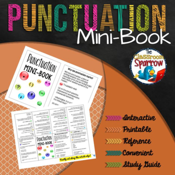 Preview of Punctuation Mini-Book (A Perfect Addition to an ELA Interactive Notebook)