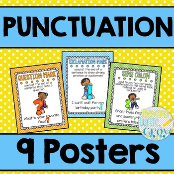 Preview of Punctuation Posters