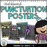 Punctuation Posters {Chalkboard}