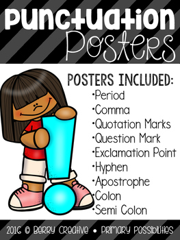Preview of Punctuation Posters {FREEBIE}