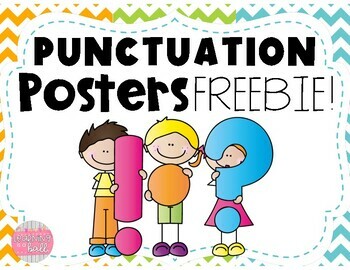 Preview of Punctuation Posters FREEBIE!