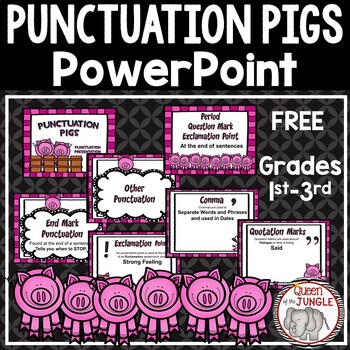 Preview of Punctuation Powerpoint - Free