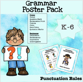Punctuation Rules Grammar Posters Small Group or Classroom Decor