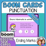 Punctuation Sentences with Winter Theme Digital Boom Cards