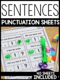 Punctuation Sheets | FREE DOWNLOAD |