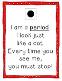 Punctuation Song Posters